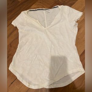Anthropologie Pilcro Slim Notched Tee